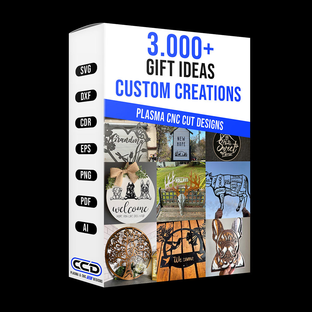 200.000+ CUTTING MACHINE DESIGNS / PLASMA CNC FILES BUNDLE