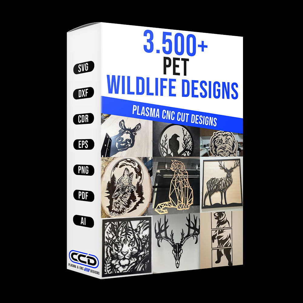 200.000+ CUTTING MACHINE DESIGNS / PLASMA CNC FILES BUNDLE
