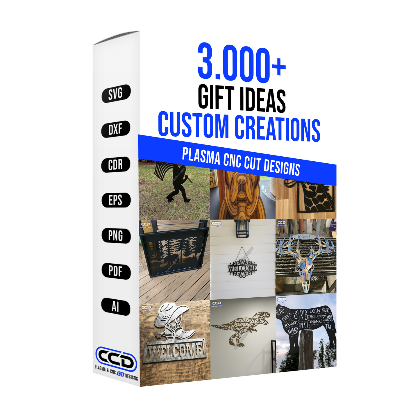 200.000+ CUTTING MACHINE DESIGNS / PLASMA CNC FILES BUNDLE