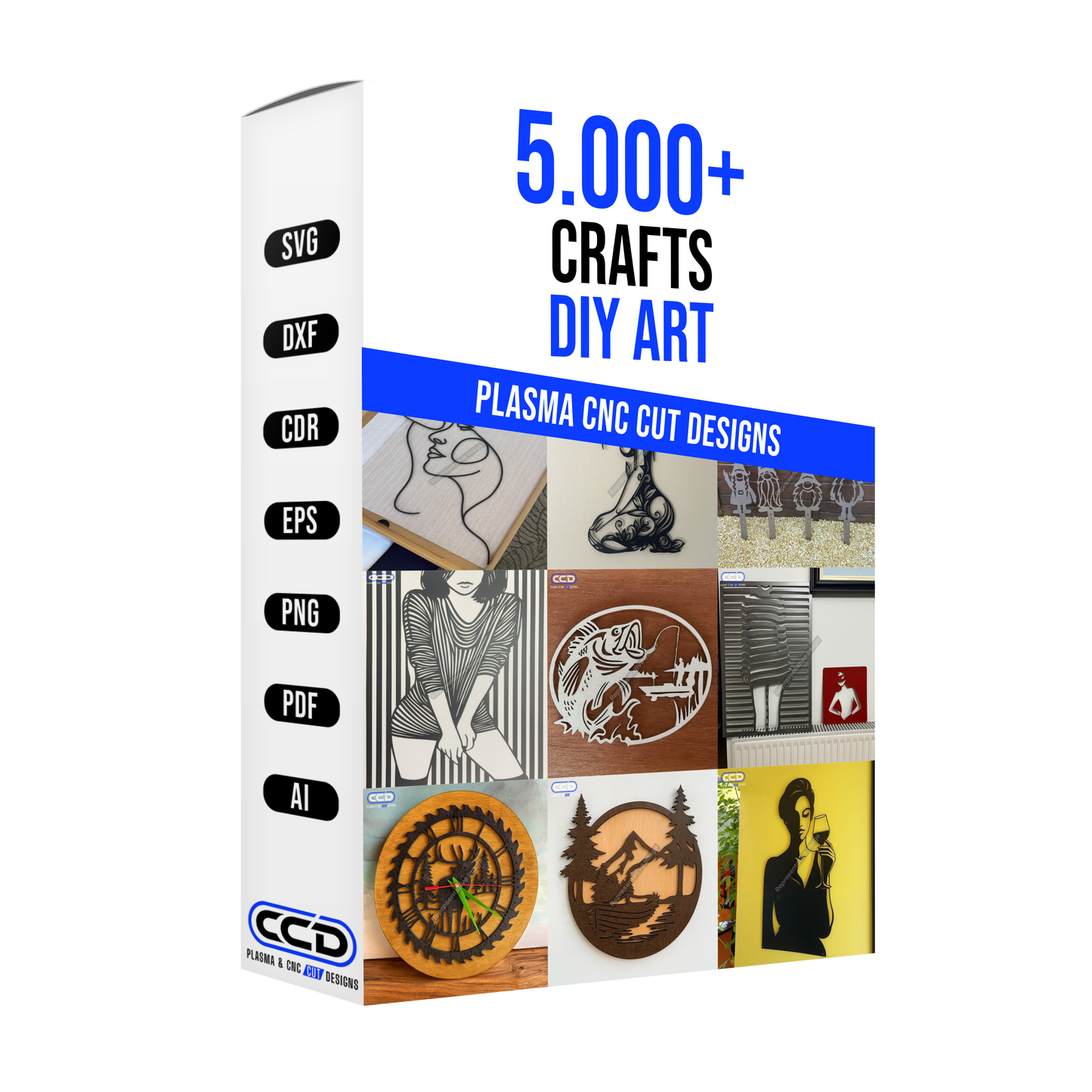 200.000+ CUTTING MACHINE DESIGNS / PLASMA CNC FILES BUNDLE