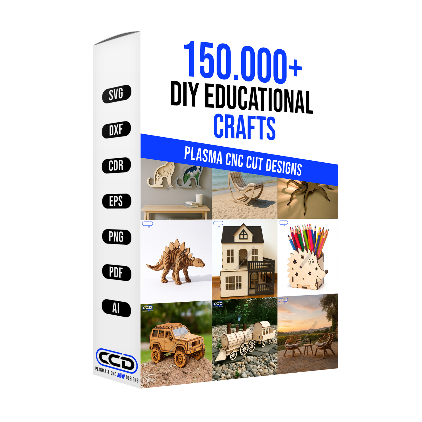200.000+ CUTTING MACHINE DESIGNS / PLASMA CNC FILES BUNDLE