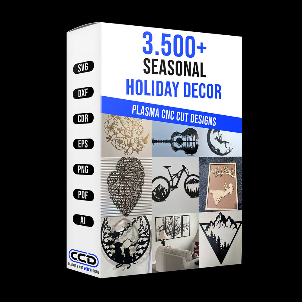 Laser Machine Design Dxf File CNC Cut Designs - DXF Files for Plasma - DXF Design CNC Designs Bundle ...