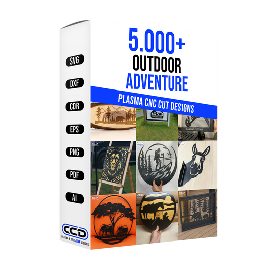 Outdoor Adventure Designs Plasma CNC Cut Designs Bundle